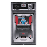 Jaxson Dart PSA 9 2024 Panini Prizm Draft Picks Rated Rookie Red Ice Card #147