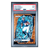 Malik Nabers PSA 9 2024 Panini Prizm Disco Rookie RC Card #370
