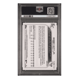 Bobby Witt Jr PSA 9 2022 Topps Chrome Rookie Autograph Purple Refractor #d/ 250 Card #RABW