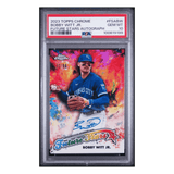 Bobby Witt Jr PSA 10 2023 Topps Chrome Future Stars Autograph #d/ 99 Card #FSABW