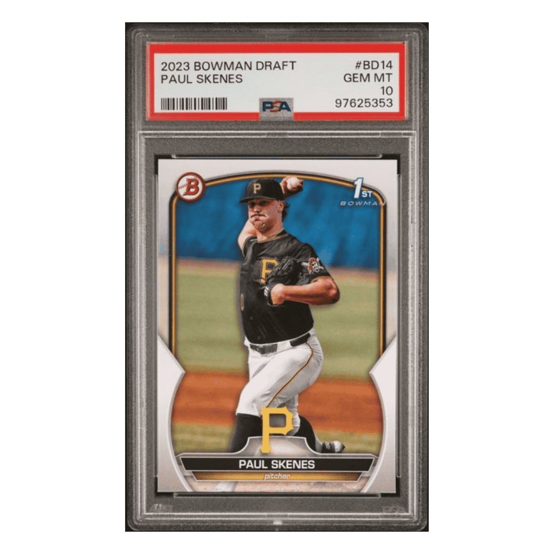 Paul Skenes PSA 10 2023 Topps Bowman Draft 1st Bowman Card #BD14