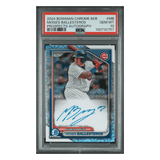 Moises Ballesteros PSA 10 2024 Topps Bowman Chrome Mega Box Prospects Autograph Card #MB