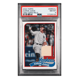Aaron Judge PSA 8 2024 Topps 1989 Topps Relic Card #89R2AJ