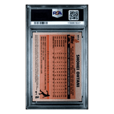 Shohei Ohtani PSA 9 2018 Topps Chrome 1983 Topps Card #83T-6