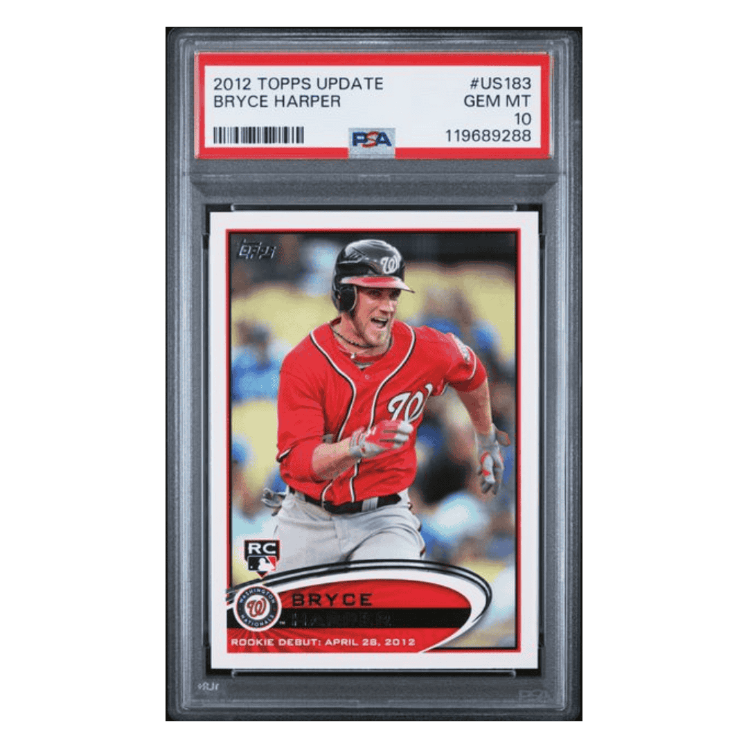 Bryce Harper PSA 10 2012 Topps Update Rookie RC Card #US183