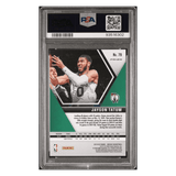 Jayson Tatum PSA 10 2019 Panini Mosaic Reactive Orange Card #79