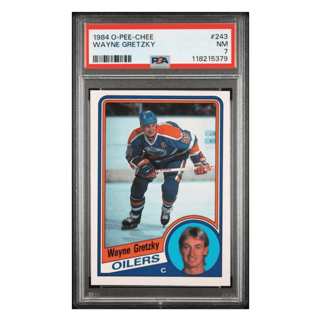 Wayne Gretzky PSA 7 1984 O Pee Chee Card #243
