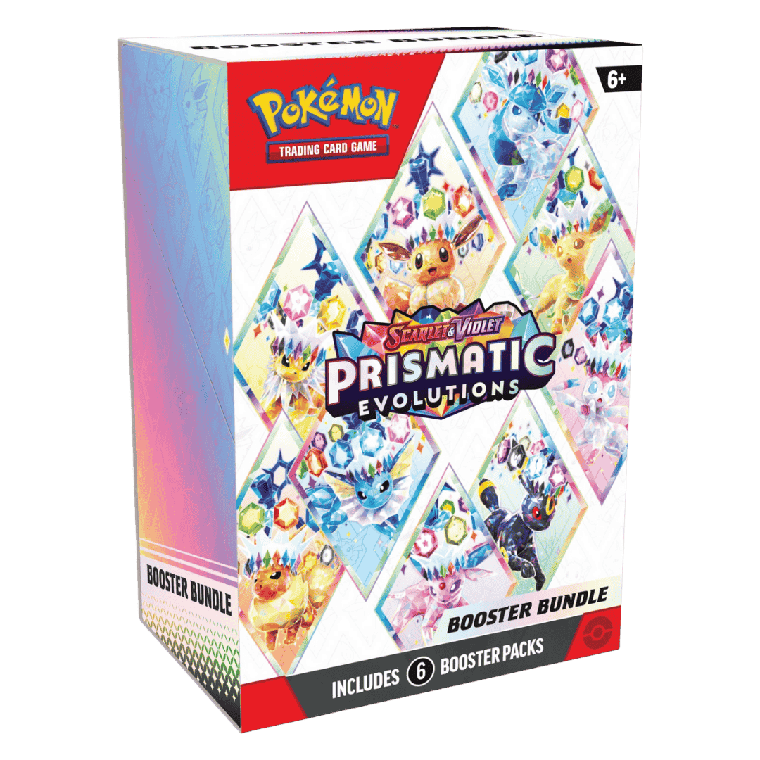 Pokemon TCG: Scarlet & Violet Prismatic Evolutions Booster Bundle