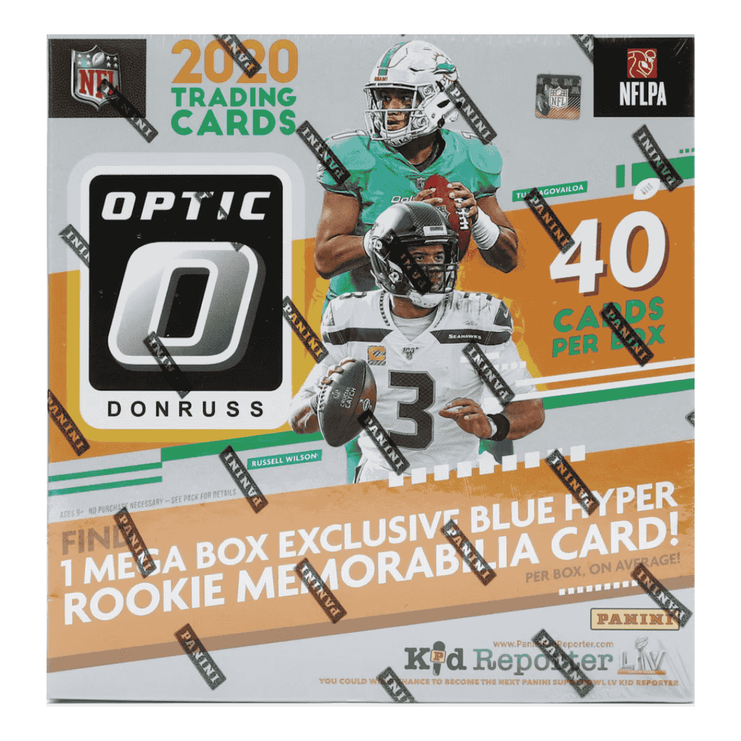 2020 Panini NFL Donruss Optic Football Mega Box