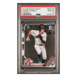 Corbin Carroll PSA 10 2019 Topps Bowman Draft Chrome Card #BDC125