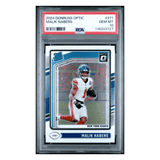 Malik Nabers PSA 10 2024 Panini Donruss Optic Rated Rookie Card #271