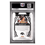 Caitlin Clark PSA 10 2024 Panini Prizm Draft Picks All American Red Scope Rookie RC #d/ 88 Card #23