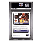 LeBron James PSA 9 2022 Panini Donruss Optic Black Velocity #d/ 39 Card #116