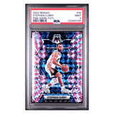 Steph Curry PSA 9 2022 Panini Mosaic Pink Swirl FOTL #d/ 20 Card #92