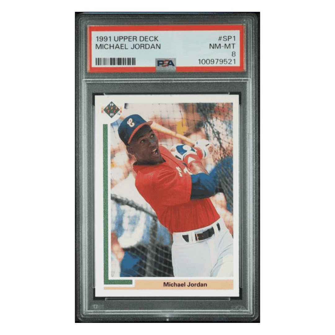 Michael Jordan PSA 8 1991 Upper Deck Card #SP1