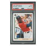 Michael Jordan PSA 8 1991 Upper Deck Card #SP1