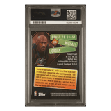Michael Jordan PSA 9 2002 Topps Coast to Coast Card #CC8