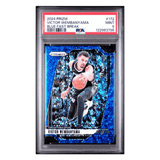 Victor Wembanyama PSA 9 2024 Panini Prizm Blue Fast Break #d/ 150 Card #172