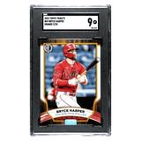 Bryce Harper SGC 9 2022 Topps Tribute Orange #d/ 25 Card #69