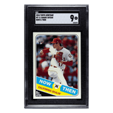 Shohei Ohtani SGC 9 2018 Topps Heritage Now & Then Rookie RC Card #NT-11