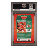 Patrick Mahomes PSA 9 2023 Panini Donruss Crunch Time Card #CT1