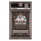 Maxx Crosby PSA 9 2023 Panini Mosaic White #d/ 25 Card #123