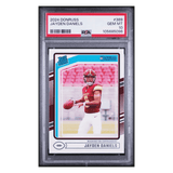 Jayden Daniels PSA 10 2024 Panini Donruss Rated Rookie Card #389