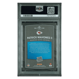 Patrick Mahomes PSA 9 2017 Panini Donruss Rated Rookie Card #327