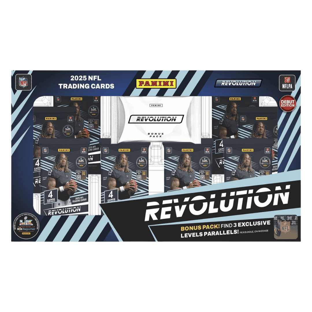 2025 Panini Revolution Football Trading Card Bundle