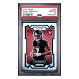 Bijan Robinson PSA 10 2023 Panini Prizm Variation Rookie RC Card #305