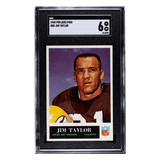 Jim Taylor SGC 6 1965 Philadelphia Card #82