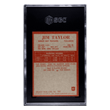 Jim Taylor SGC 6 1965 Philadelphia Card #82