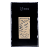Ray Demmitt SGC 1 1910 Piedmont Cigarettes Card #T206