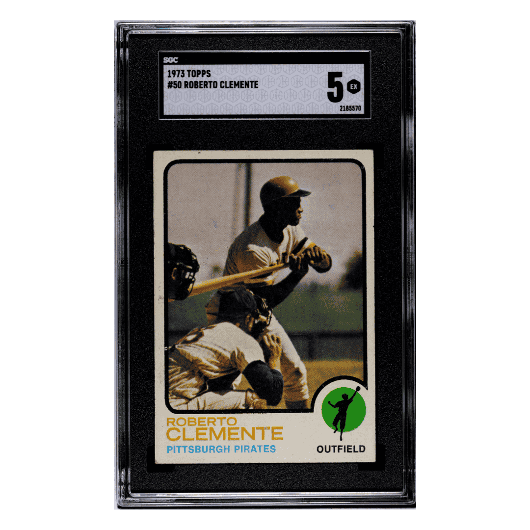 Roberto Clemente SGC 5 1973 Topps Card #50