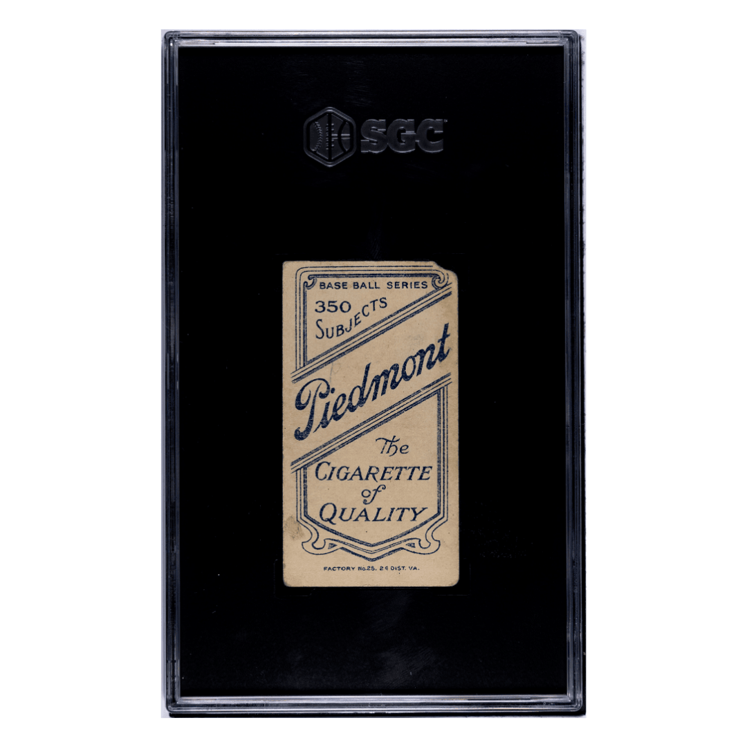 Rudy Hulswitt SGC AUTHENTIC 1910 Piedmont Cigarettes T206 Card