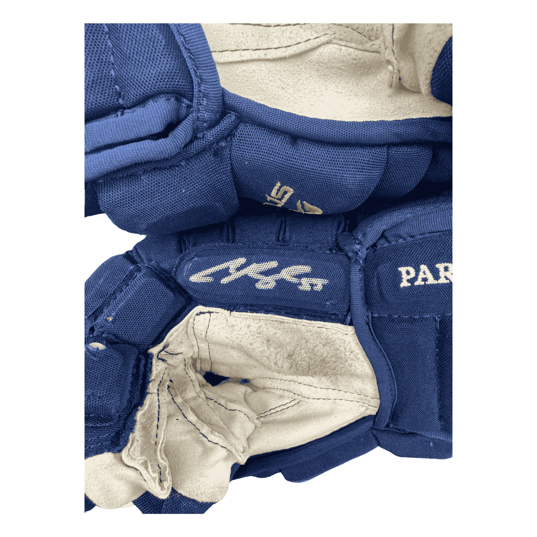 Colton Parayko St Louis Blues Autographed Game Used Bauer Gloves - JSA COA