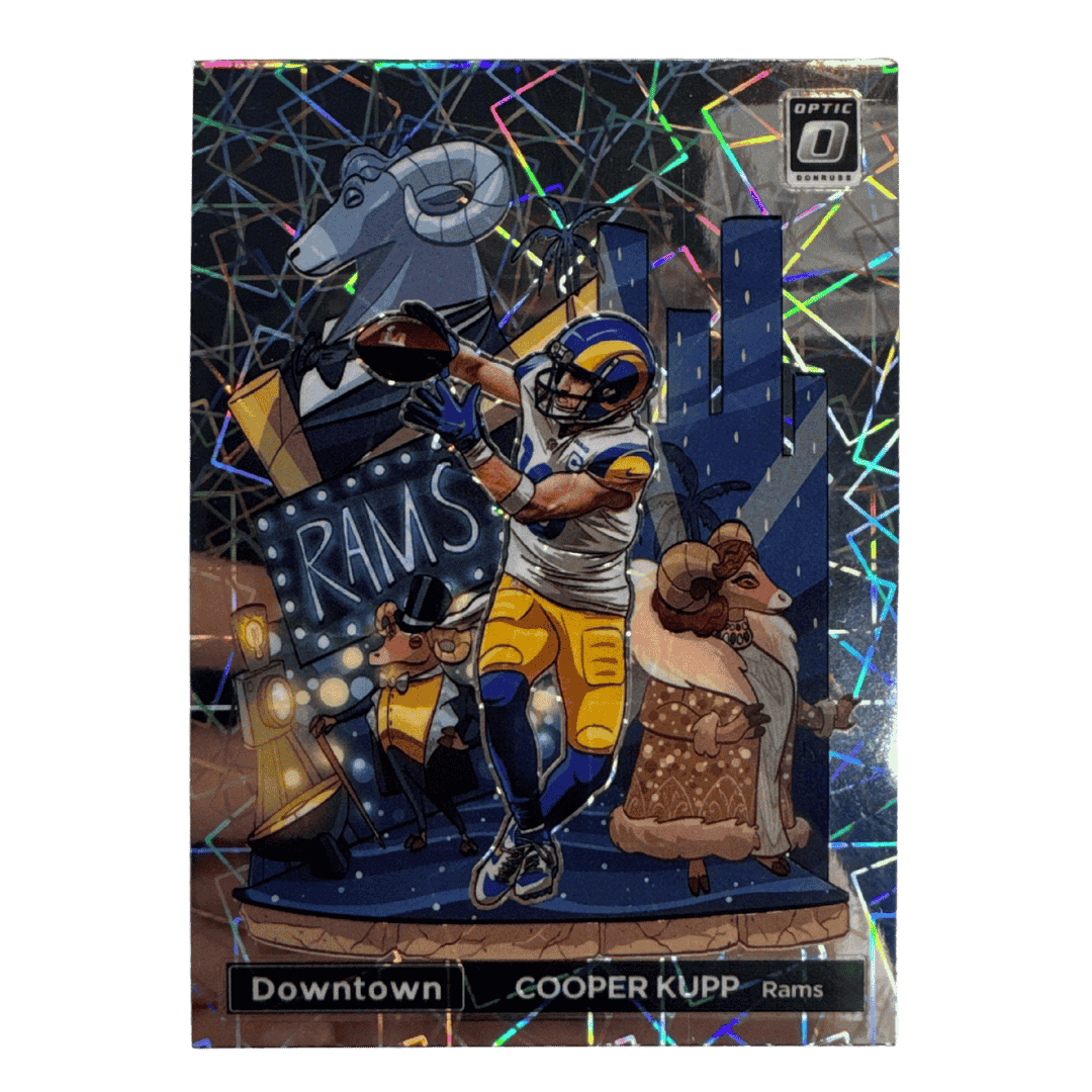 Cooper Kupp 2022 Panini Donruss Optic Downtown! Card #DT-CK 2