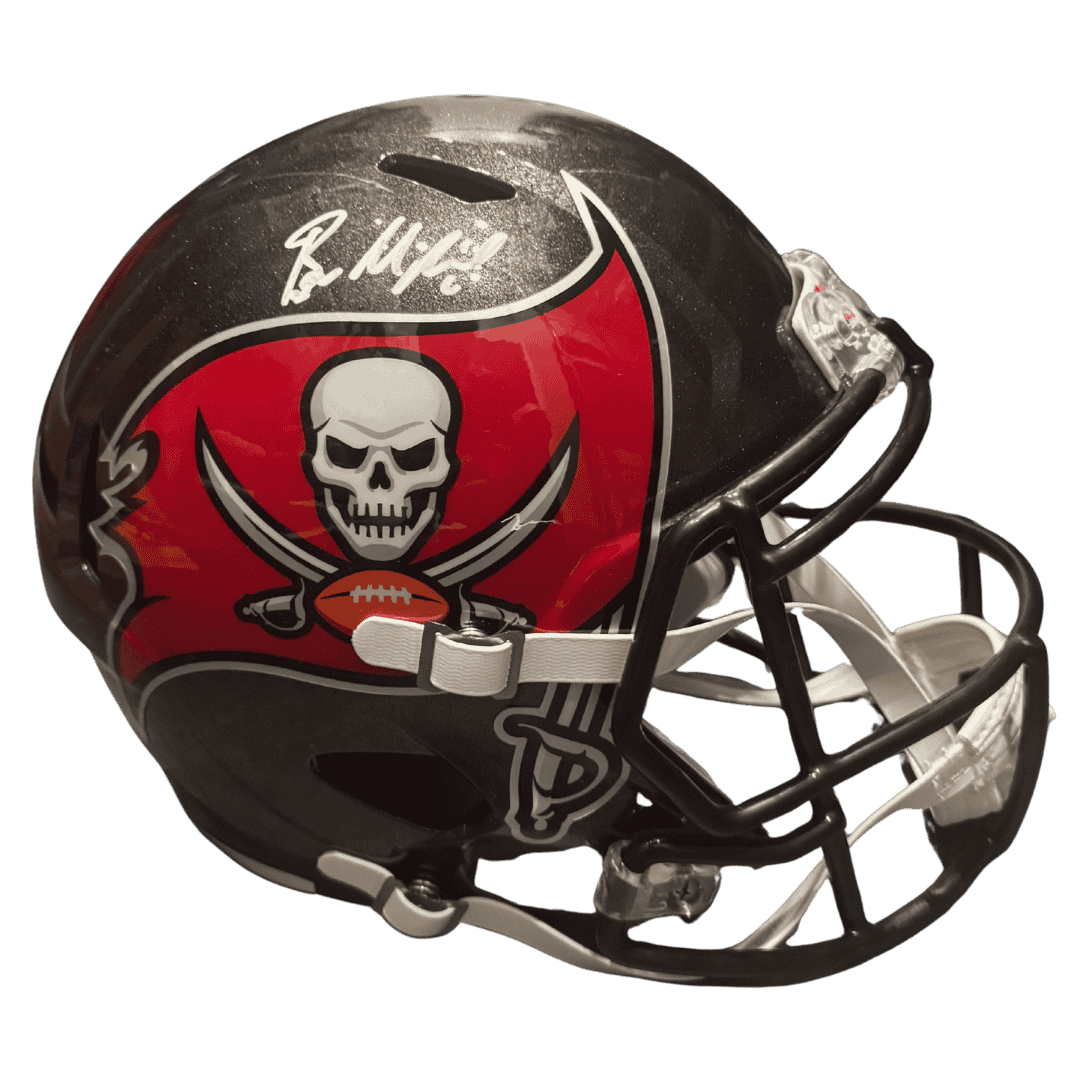 Baker Mayfield Tampa Bay Buccaneers Autographed Full Size Speed Replica Helmet - Beckett COA