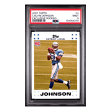 Calvin Johnson PSA 9 2007 Topps Exclusive Rookies Card #2