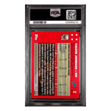 Calvin Johnson PSA 9 2007 Topps Exclusive Rookies Card #2
