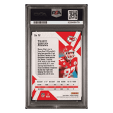 Travis Kelce PSA 10 2020 Panini Phoenix Orange #d/ 99 Card #47