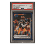 Jordan Love PSA 9 2020 Panini Donruss Optic Purple Shock Rated Rookie Card #154