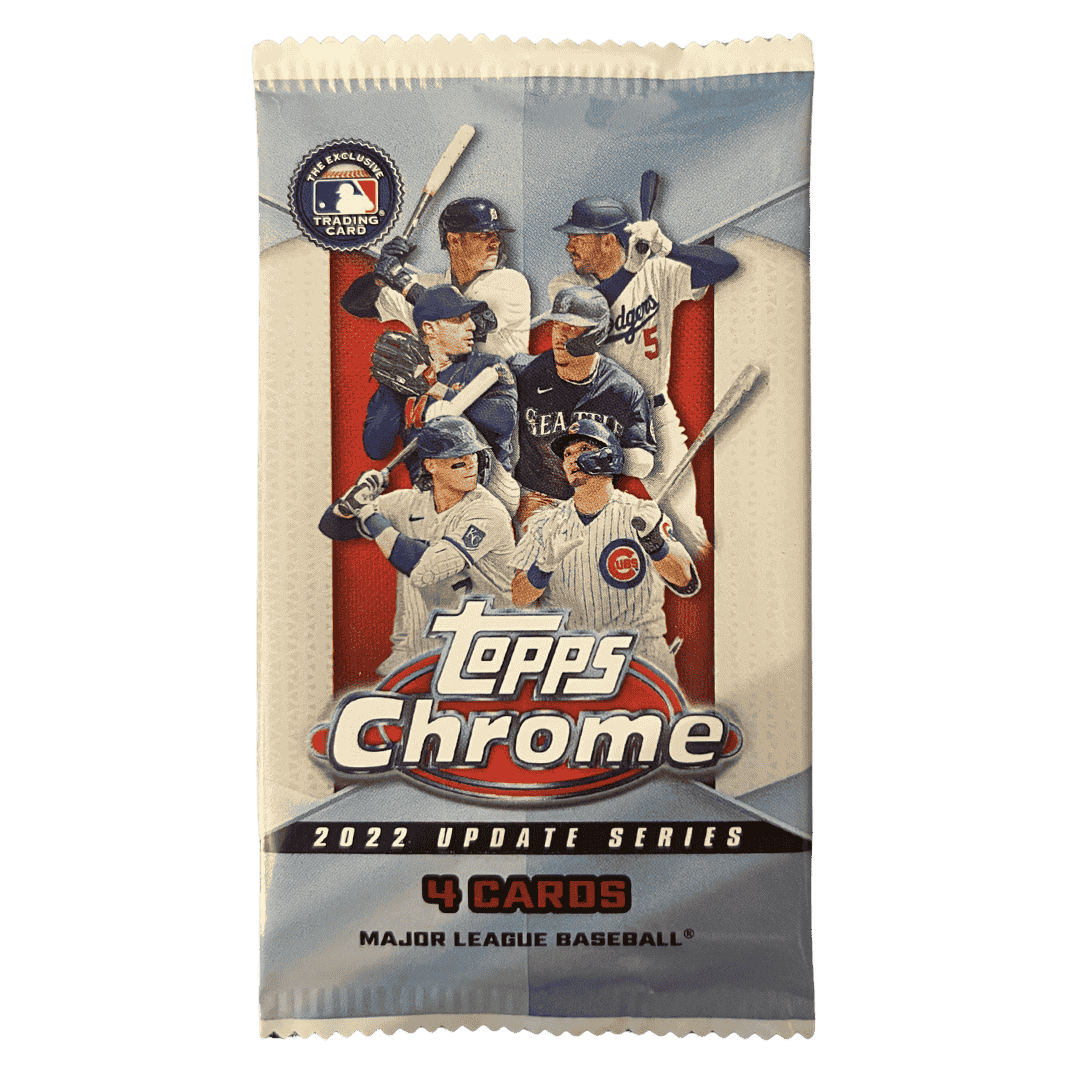 2022 Topps Chrome Update Series Baseball Single Pack