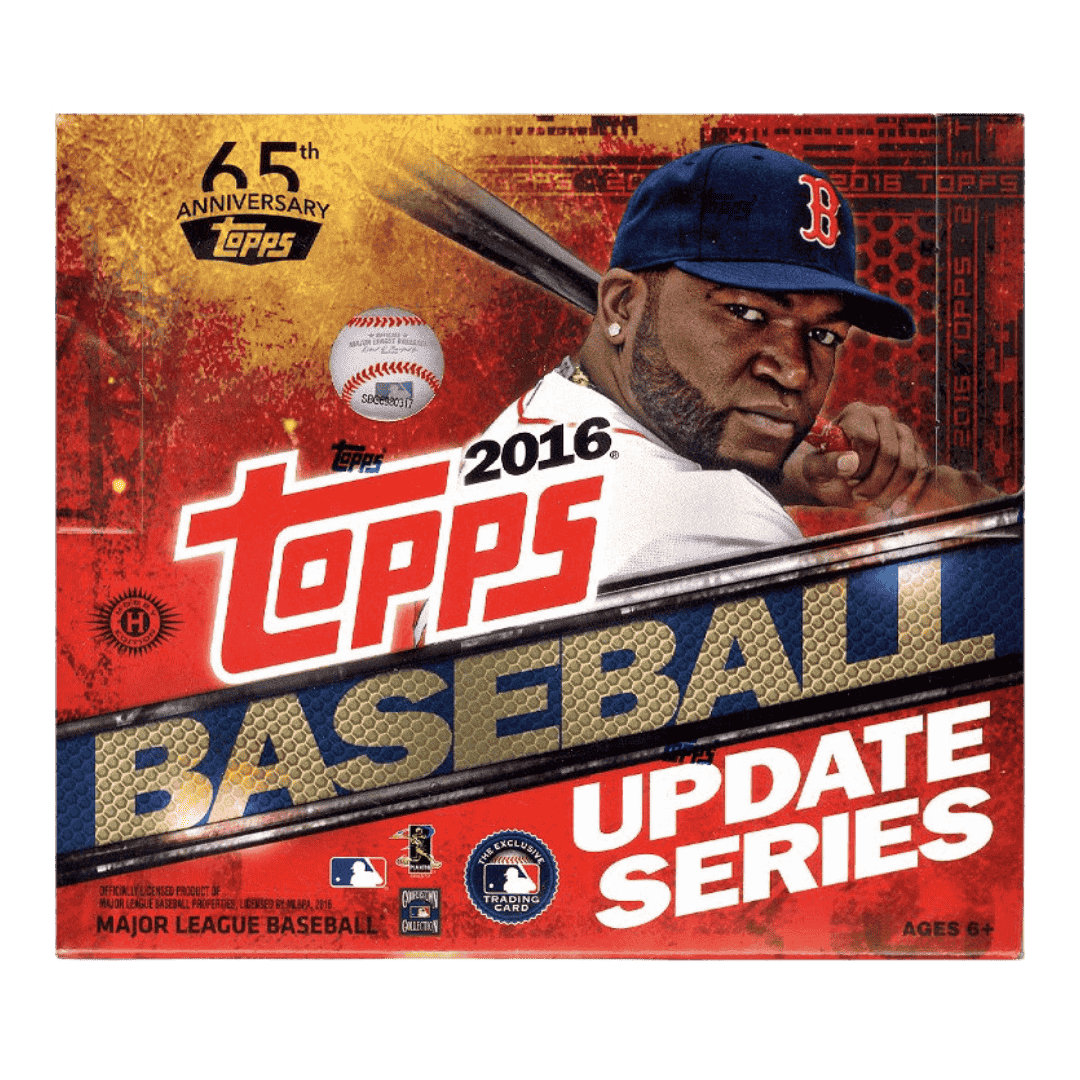 2016 Topps Update Series Baseball Hobby Jumbo Box