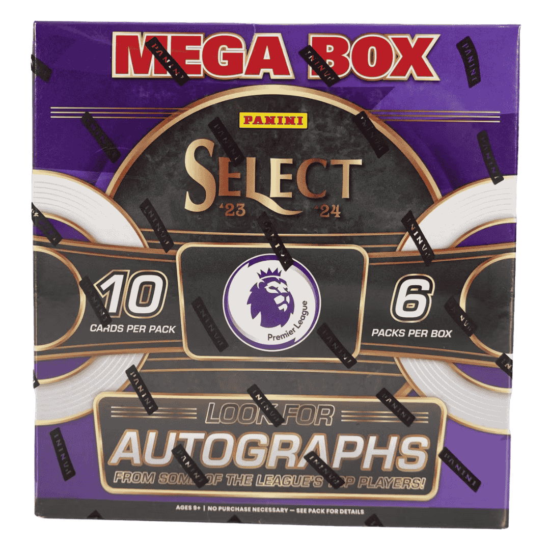 2023-24 Panini Select Premier League EPL Soccer Mega Box - Pink Ice
