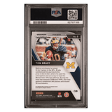 Tom Brady PSA 9 2021 Panini Prizm Draft Picks Gold Ice Card #6
