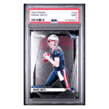 Drake Maye PSA 9 2024 Panini Prizm Rookie RC Card #329
