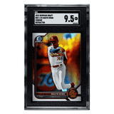 Masyn Winn SGC 9.5 2022 Bowman Draft Chrome Refractor Card #BDC-170