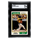 Reggie Jackson SGC 7 1974 Topps Card #130