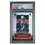 Xavier Worthy PSA 10 2024 Panini Donruss Optic Uptowns Rookie RC Card #7